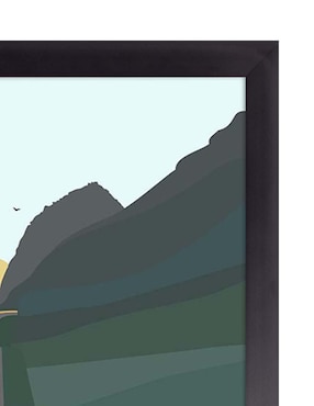 Litografía Fábrica Galería Paisajes Ilustrados 021 técnica Impresión