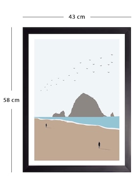 Litografía Fábrica Galería Paisajes Ilustrados 012 técnica Impresión