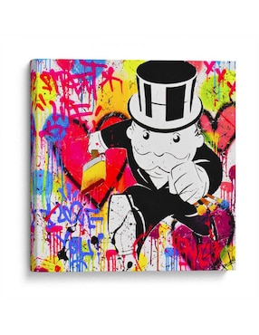 Imagen de producto Litografía Canvas Lab Monopoly In Love técnica Impresión
