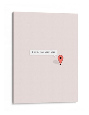 Litografía Canvas Lab I Wish You Were Here técnica Impresión