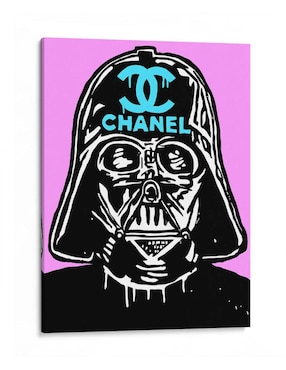 Litografía Canvas Lab Vader Chanel técnica Impresión
