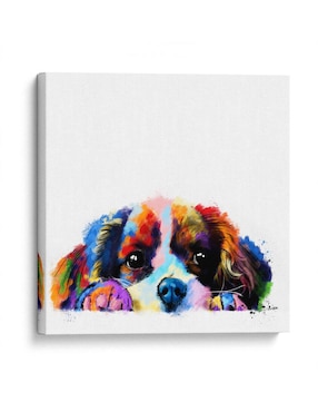 Litografía Canvas Lab Baby Cavalier King Charles técnica Impresión