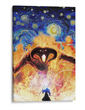 Litografía Canvas Lab This Starry Night técnica Impresión