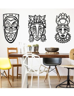 Figura decorativa Homys de madera