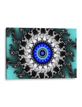 Litografía Canvas Lab Fractal Fragment 9 técnica Impresión
