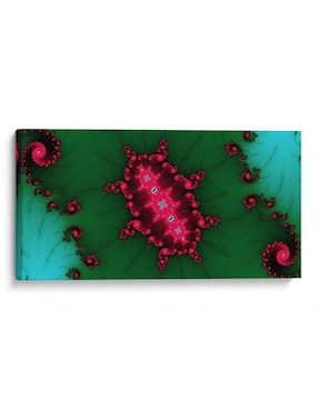 Litografía Canvas Lab Fractal Fragment 11 técnica Impresión