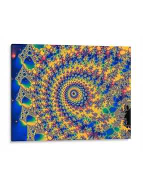 Litografía Canvas Lab Fractal Fragment 14 técnica Impresión