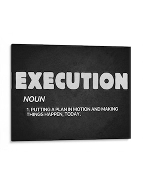 Litografía Canvas Lab Execution Noun técnica Impresión