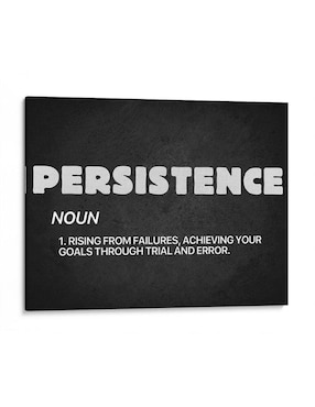 Litografía Canvas Lab Persistence Noun