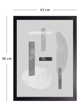 Litografía Fábrica Galería Sombras Gométricas 031