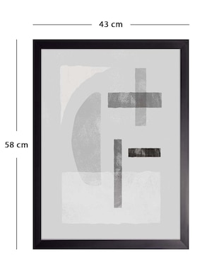 Litografía Fábrica Galería Sombras Gométricas 032