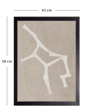 Litografía Fábrica Galería Sombras Abstractas 029