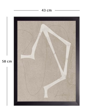 Litografía Fábrica Galería Sombras Abstractas 030