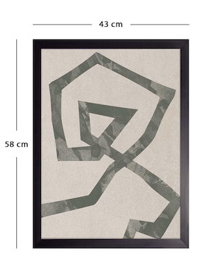 Litografía Fábrica Galería Sombras Abstractas 017