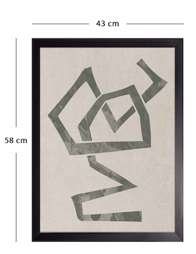 Litografía Fábrica Galería Sombras Abstractas 021