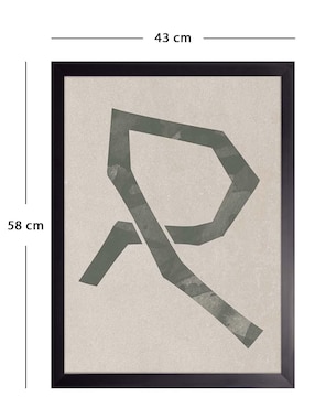 Litografía Fábrica Galería Sombras Abstractas 023