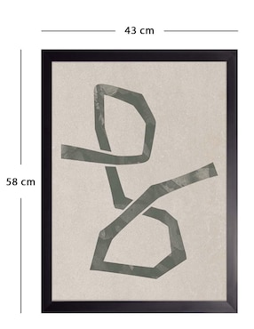 Litografía Fábrica Galería Sombras Abstractas 022