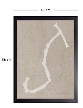 Litografía Fábrica Galería Sombras Abstractas 031