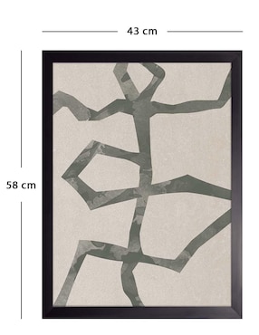 Litografía Fábrica Galería Sombras Abstractas 019