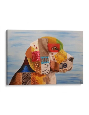 Litografía Canvas Lab Perro Beagle