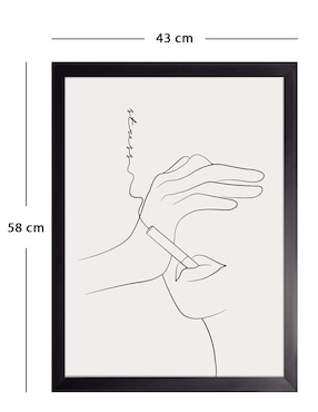 Litografía Fábrica Galería  Siluetas en Línea 014
