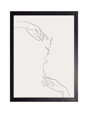 Litografía Fábrica Galería  Siluetas en Línea 024