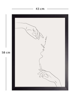 Litografía Fábrica Galería Siluetas en Línea 024