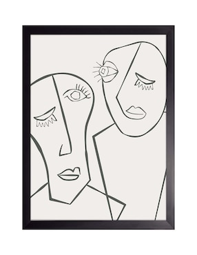 Litografía Fábrica Galería  Siluetas en Línea 034