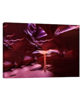 Cuadro decorativo Pixelarte Naturaleza Cañones Arena Desierto