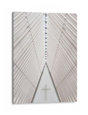 Litografía Canvas Lab Iglesia Minimal