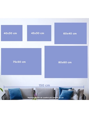 Litografía Canvas Lab Meditación Amarilla
