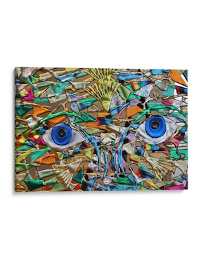 Litografía Canvas Lab Ojos de Vidrio técnica Impresión