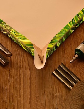 Cuadro decorativo Pixelarte Naturaleza Playa Tulum Magic