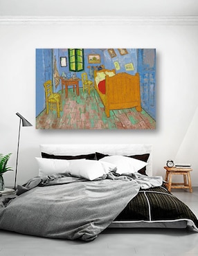 Cuadro decorativo Pixelarte La Habitación Van Gogh