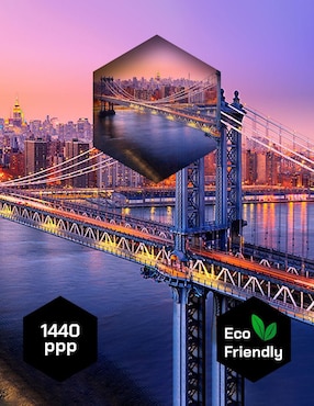 Cuadro decorativo Pixelarte Nueva York Manhattan Bridge