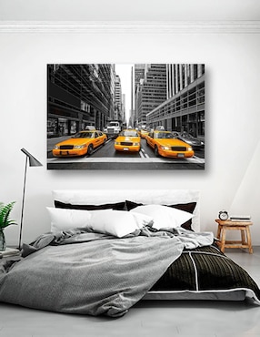 Cuadro decorativo Pixelarte Nueva York