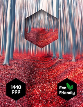 Cuadro decorativo Pixelarte Bosque Encantado