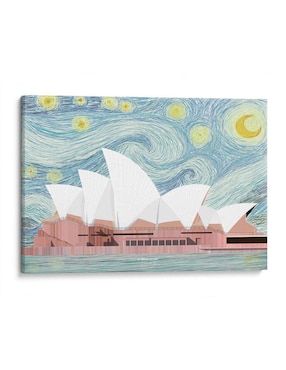 Litografía Canvas Lab Ópera de Sydney técnica Impresión
