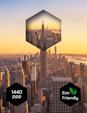 Cuadro decorativo Pixelarte Nueva York al Atardecer