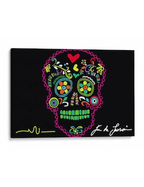 Litografía Canvas Lab La Calavera técnica Impresión