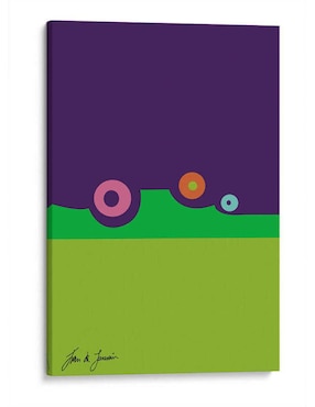 Litografía Canvas Lab Abstracto en Movimiento técnica Impresión