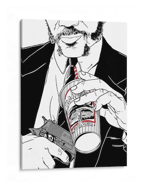 Litografía Canvas Lab Pulpfiction Lines técnica Impresión