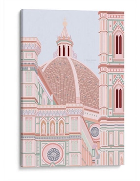 Litografía Canvas Lab Catedral de Florencia técnica Impresión