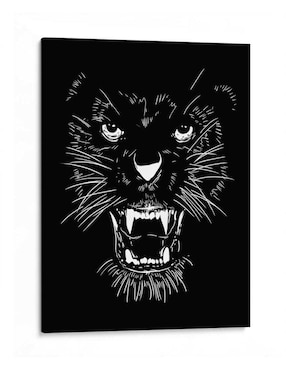Litografía Canvas Lab Tiger Lines técnica Impresión
