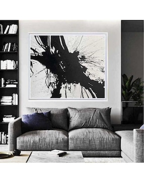 Pintura técnica abstracta Lune Art Gallery 4 vistas