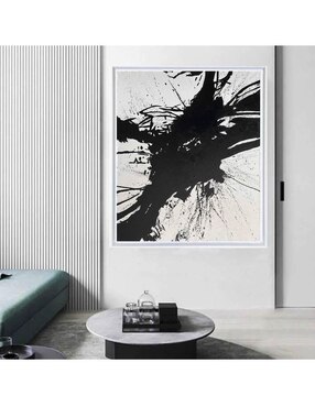 Pintura técnica abstracta Lune Art Gallery 4 vistas