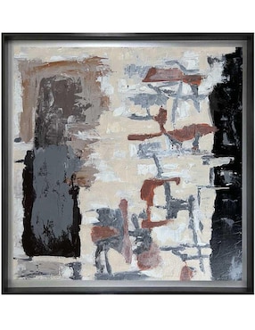 Pintura técnica abstracta Lune Art Gallery 4 vistas