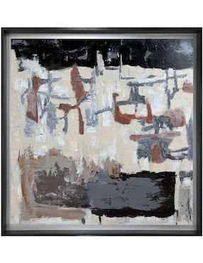 Pintura técnica abstracta Lune Art Gallery 4 vistas