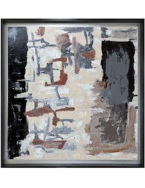 Pintura técnica abstracta Lune Art Gallery 4 vistas