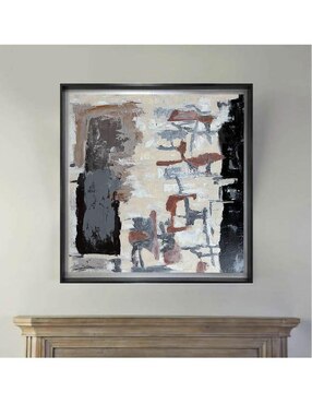 Pintura técnica abstracta Lune Art Gallery 4 vistas